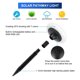 Solar Garden Lights, 7 Color Solar Path Lights, Solar Walkway Lights Outdoor, Solar Pathway Lights Outdoor Waterproof for Garden, Patio Yard Landscape Pathway and Driveway, 4Pack, J74