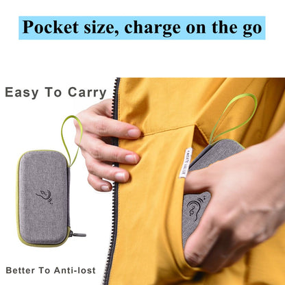 Doosl Hearing Amplifiers for Ears, Digital Hearing Amplifier with 6 Earplugs to Aid and Assist Hearing of Seniors, Noise Cancelling, Volume Adjustable, Silver, 2 Pack