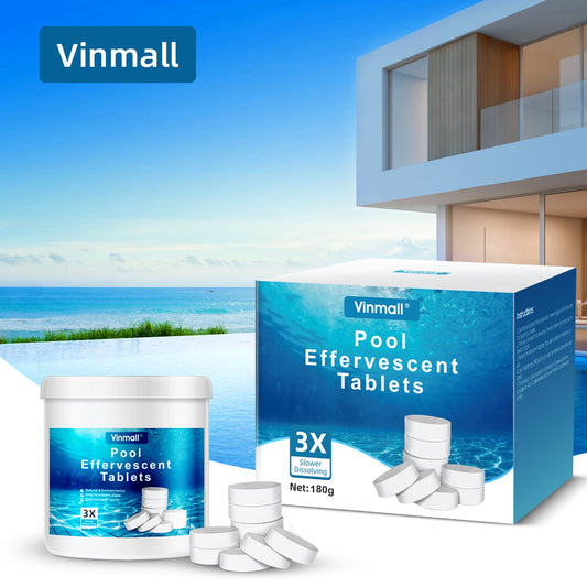 Melliful 180Pcs Chlorine Tablets for Pool