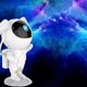 Astronaut Starry Sky Projection Lamp, LED Night Light Cartoon Spaceman Table Lamp Starry Nursery Colorful Change Children Baby Bedroom Home Decor Creative Gift