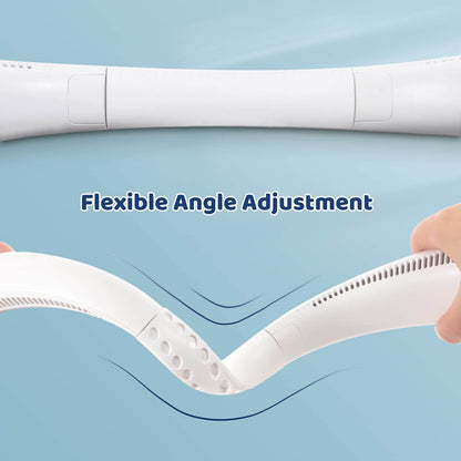 Doosl Portable Neck Fan, Hands Free Bladeless Fan, 3000mAh Battery Operated Wearable Personal Fan