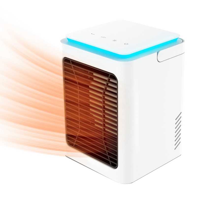 Electric Space Heater Oscillating Beenate Portable Heater Quiet Ceramic Heater Fan for Bedroom Dorm Office Desktop Bathroom & Indoor Use