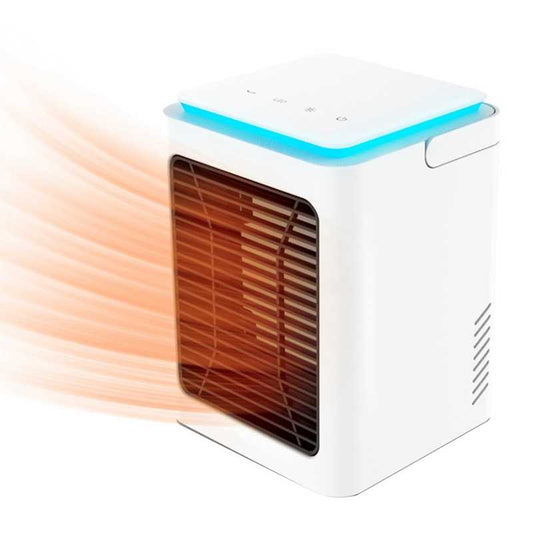 Electric Space Heater Oscillating Beenate Portable Heater Quiet Ceramic Heater Fan for Bedroom Dorm Office Desktop Bathroom & Indoor Use