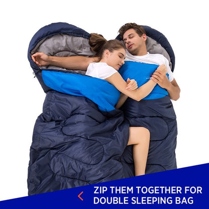 Sleeping Bag,4 Season Lightweight Waterproof Cold Weather Sleeping Bag with Compression Bags for Adults Kids Boys Girls Camping Gear Equipment, Traveling, and Outdoors-1 Pack