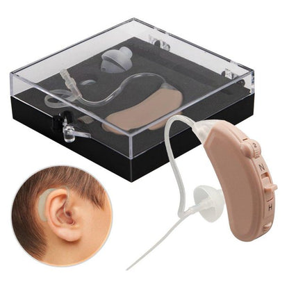 Doosl Hearing Aids for Ears,Hearing Aids For Seniors with Digital Layered Noise Cancelling, Personal BTE Hearing Assist for Seniors with A13 Batteries(for Right Ear)