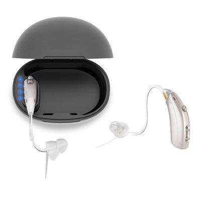 Hearing Aids for Ear,2Pcs Rechargeable Hearing Aids for Seniors,Audio Sound Amplrifie For Ears Devices With Volume Control