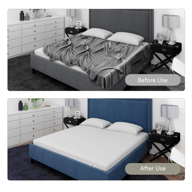 Bed Sheet Strap,Fitted Sheet Clips 360 Degree Bed Sheet Tightener Sheet Stays Used for Bed Sheets,Mattress Covers,Sofa Cushion