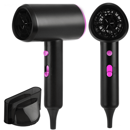 Hair Dryer, 1200W 3 Wind Speeds Adjustable with Concentrator Nozzle Portable Hair Styling Tool