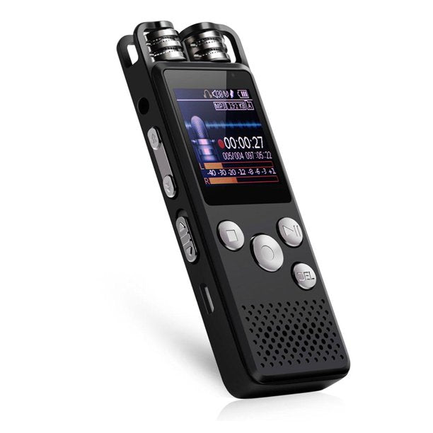 Recoder Usb Rechargeable 8GB Voice Recorder, USB Rechargeable Audio Recorder with Playback Spy ...