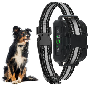 vinsic Anti Barking Device Rechargeable, Vinsic Automatic Bark Collar, Medium & Large Dogs