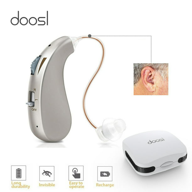 Personal Sound Amplifiers for Ears Rechargeable, Portable Amplifiers Devices for Seniors