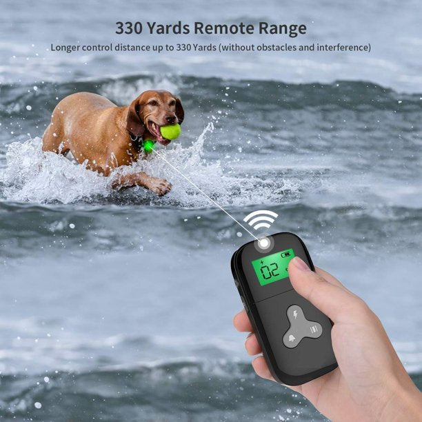 Dog Training Collar,Rechargeable Dog Shock Collar with Remote,1000 ft Anti Bark Dog Training Collar,Dog Bark Collar for Small Medium Large Dogs With 3 Training Modes,LCD Display