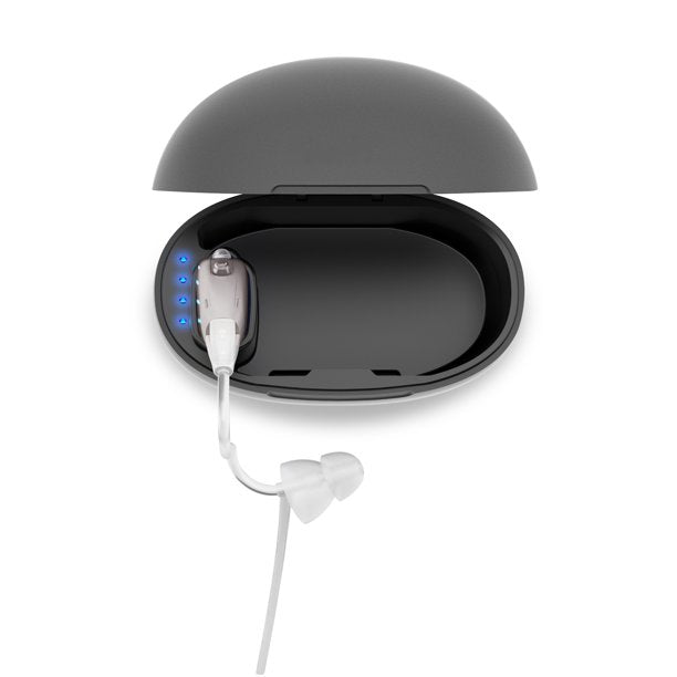 Hearing Amplifier for Seniors, Doosl Rechargeable Hearing Aids with Noise Reduction, Sound Amplifiers with Portable Charging Box
