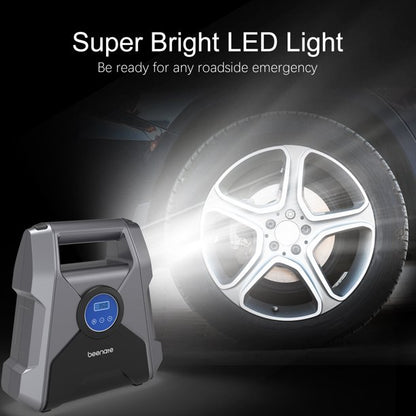 Portable Air Compressor for Car Emossie DC 12V Auto Air Pumps for Inflatables, Electric Digital Tire Pump with LED Light for Car, Bike, Motorbike, Basketball