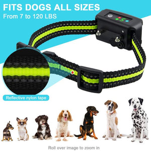 Mrdoggy Bark Collar with Beep Vibration and Shock for Small Medium Large Dogs