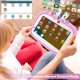 7 Inch Kids Tablet 2GB RAM 32GB WiFi Andriod Educational Tablet Dual Camera with Learning Apps, Pink