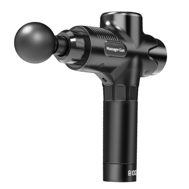 Massage Gun, Deep Tissue Percussion Massager for Pain Relief, Super Quiet Portable Body Relaxation Electric Muscle Massage Gun with 12 Attachment 12 Speed