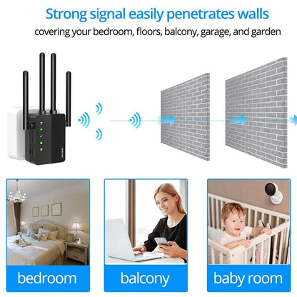 Netgear Wifi Extender, Emossie Dual Band AC1200 Wifi Extenders Signal Booster with Router Repeater or AP Mode