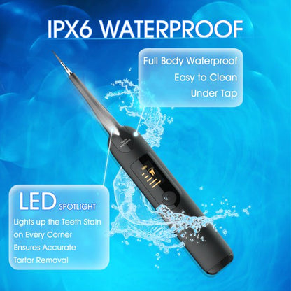 Electric Dental Calculus Remover, Rechargeable Tartar Plaque Remover for Teeth Dental Tools, Ifanze Electric Tooth Cleaner