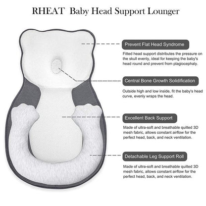 Support Newborn Lounger Pillow for 0-12 Months Baby