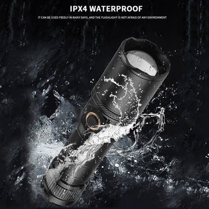 Rechargeable Flashlight High Lumens,90000 Lumens Super Bright Magnetic Flashlight,Waterproof, 3 Modes,ifanze Pocket Tactical Flashlights for Outdoor Camping Emergency