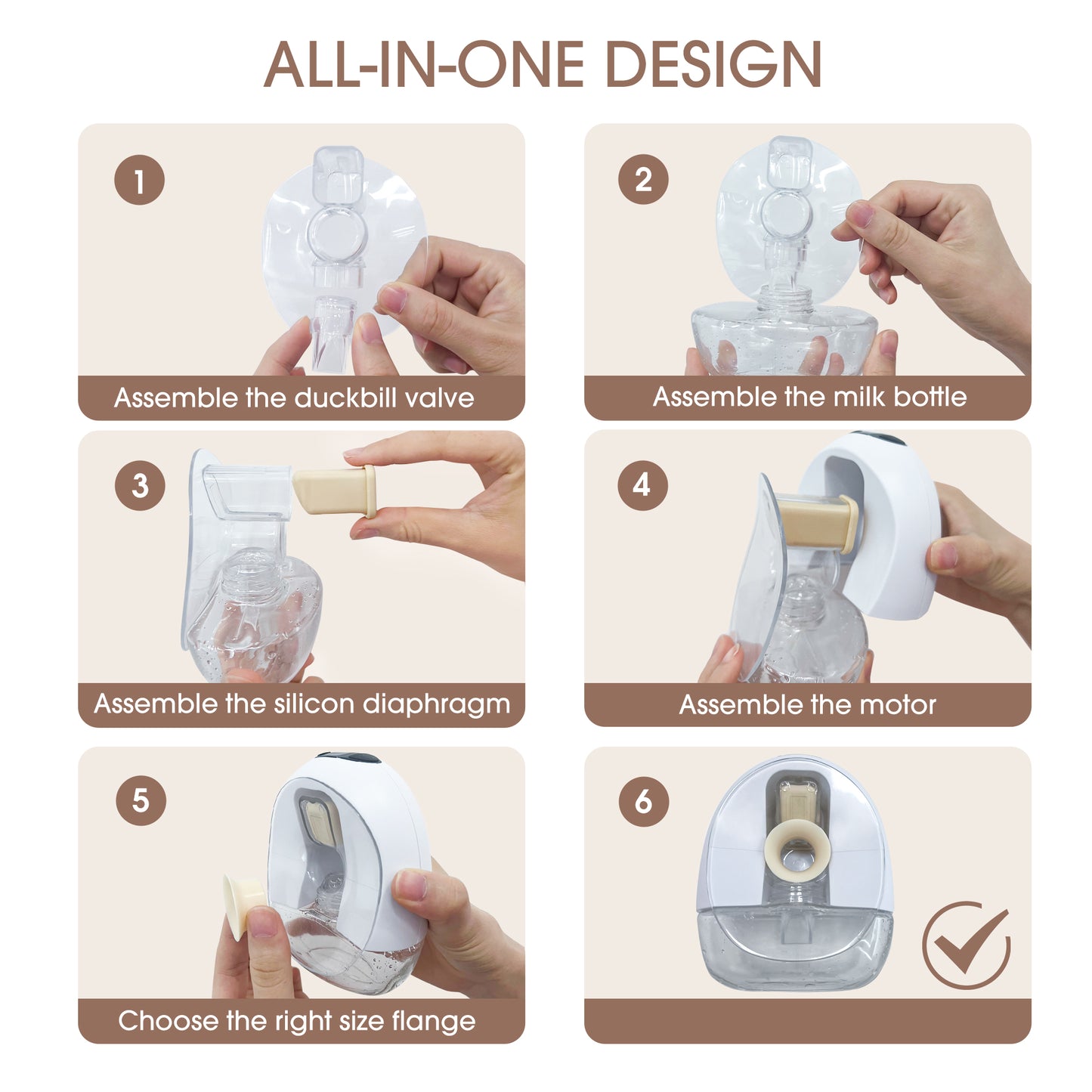 iFanze Breast Pump, Breast Feeding Portable Electric Double Breast Pump Pain Free LED HD Display 2 Modes and 9 Levels, Ultra-Quiet Rechargeable Milk Pump, BPA Free