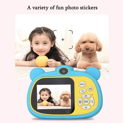 Kids Digital Camera, 20MP Toy Camera with 32GB TF Card and Lanyard, Dual Cameras, Auto Focus, 2" IPS Screen, Support MP3/MP4, Christmas Birthday Gifts for Boys and Girls Age 3-8, Blue