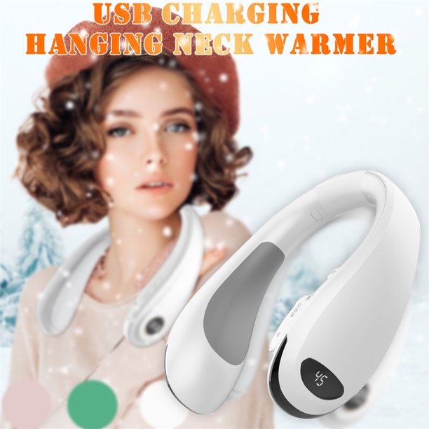Neck Warmer Rechargeable,Hanging Heating Pad for Neck, Portable Charger Power Bank, Heat Therapy Great for Indoor, Outdoor Sports, Warm Gifts for Women Men
