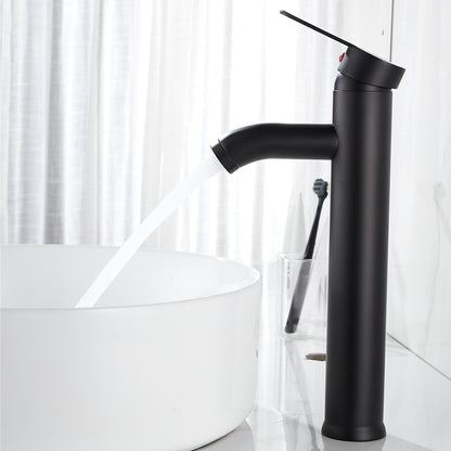 Bathroom Faucet, Kitchen Faucets,Black Bathroom Faucets Stainless Steel Material, One-Hand Basin Hot And Cold Water Faucet, Bathroom Sinks Faucets
