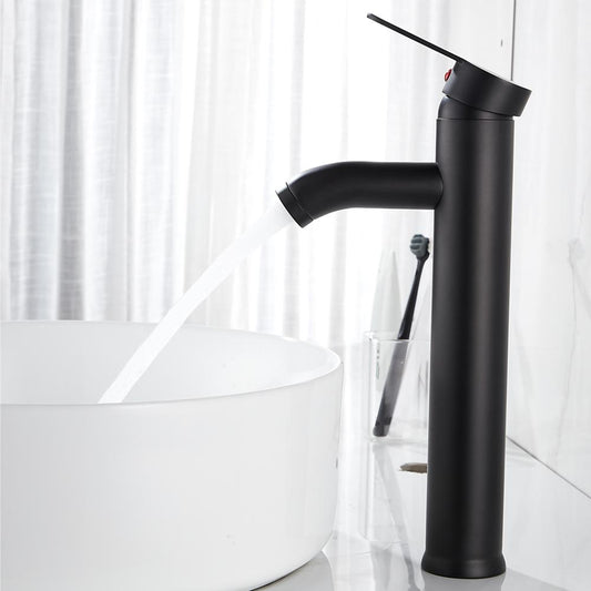 Bathroom Faucet, Kitchen Faucets,Black Bathroom Faucets Stainless Steel Material, One-Hand Basin Hot And Cold Water Faucet, Bathroom Sinks Faucets