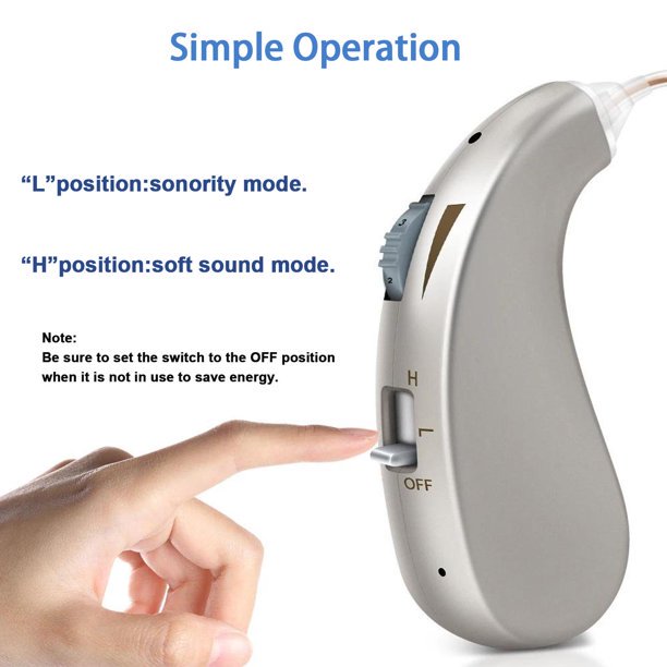 2PCS Hearing Aids for Ears, Hearing Aids for Seniors Rechargeable Hearing Amplifier with Noise Cancelling for Adults Hearing Loss, Digital Ear Hearing Assist Devices with Volume Control(Fleshcolor)