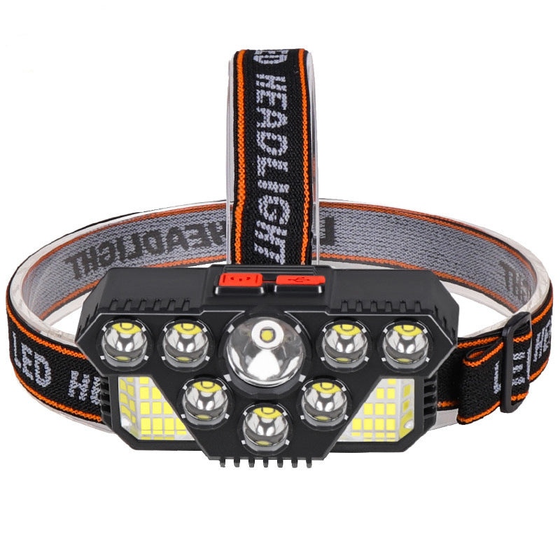 LED Headlamp Flashlight 1000 Lumen Super Bright Motion Sensor Head Lamp IPX4 Waterproof Rechargable Head Lights 4 Modes Headlight Forehead Light for Camping Running Hunting