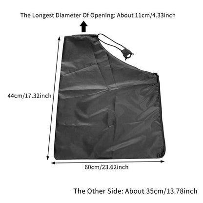 Leaf Blower Vacuum Bag, Cooseas Leaf Blower Bag with Zippered Bottom Dump Replacement Bag for Ultra Blower Rake & Vacuum Leaf Blowers