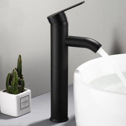 Bathroom Faucet, Kitchen Faucets,Black Bathroom Faucets Stainless Steel Material, One-Hand Basin Hot And Cold Water Faucet, Bathroom Sinks Faucets