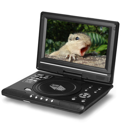 Portable DVD Player 8.5" HD Swivel Screen Rechargeable Battery DVD Player for Car