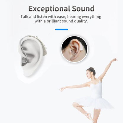 Rechargeable Hearing Aid Amplifier Noise Reduction for Adults Seniors