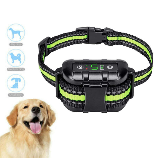 Mrdoggy Dog Bark Collars,3th Generation Automatic Anti Barking Device, Beep Vibration and No Harm Shock for Small Medium Large Dogs