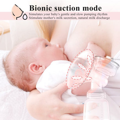 Double Electric Breast Pumps, iFanze Portable Dual Breastfeeding Milk Pump with 4 Modes & 9 Levels, LCD Display