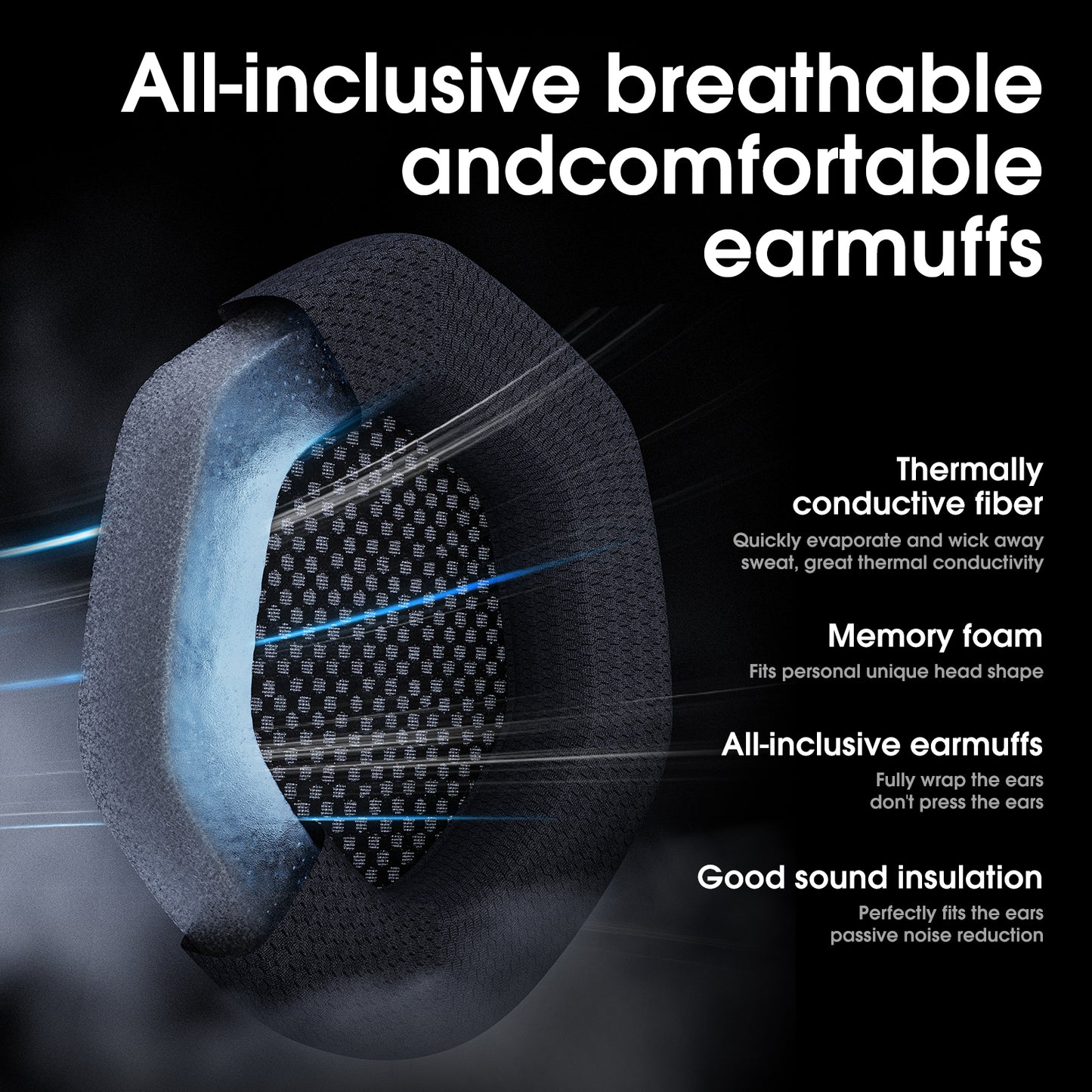 Gaming Headset, ONIKUMA K20 Stereo Bass Surround RGB Noise Cancelling Over Ear Gaming Headphones with Microphone, LED Light, for Xbox One Nintendo Switch PC PS3 PS4