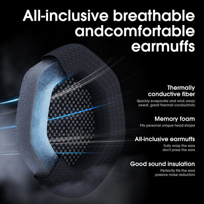 Gaming Headset, ONIKUMA K20 Stereo Bass Surround RGB Noise Cancelling Over Ear Gaming Headphones with Microphone, LED Light, for Xbox One Nintendo Switch PC PS3 PS4